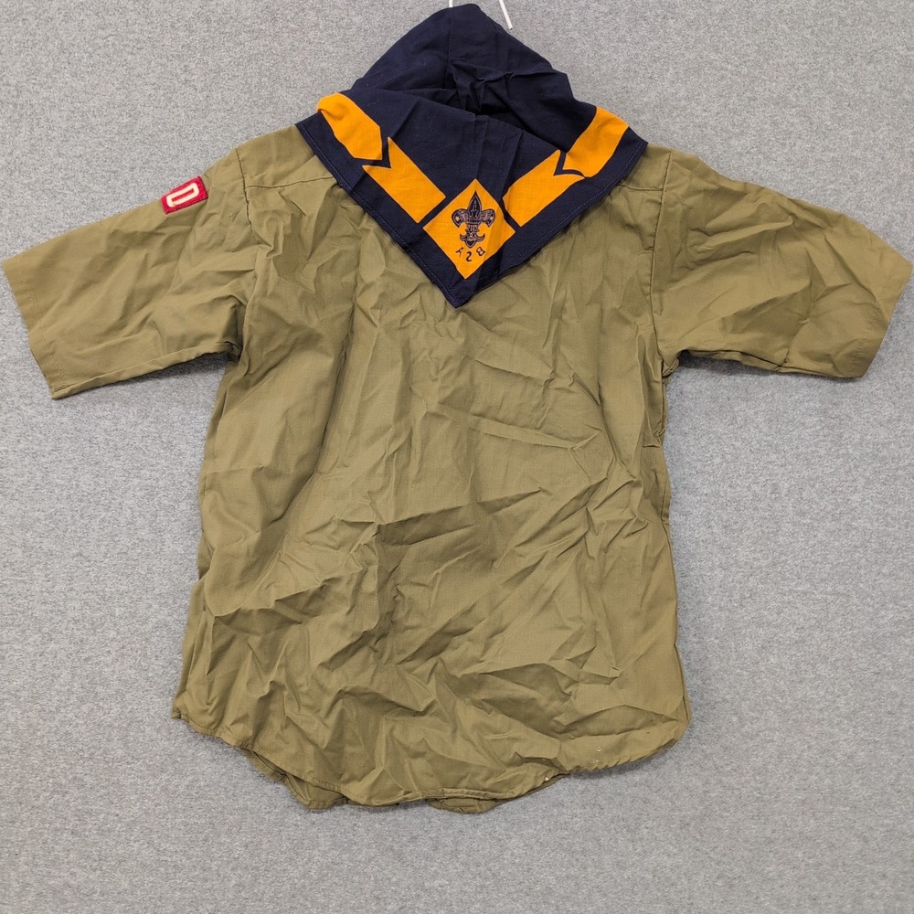 VTG Boys Scouts of America Official Shirt District Camporee Patch Scout Uniform - Picture 6 of 6